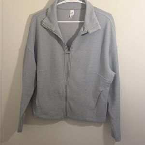 90 Degree By Reflex Women's Light Gray Utility Jacket
